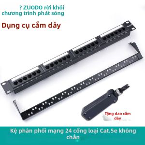ZUOBO | Bảng Patch Mạng Chuẩn Gigabit 19 Inches