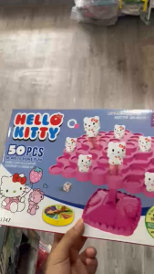 🧸 Trò Chơi Thăng Bằng Hello Kitty 50 Mảnh – Đồ Chơi Rèn Luyện Tư Duy & Khéo Léo Cho Bé Từ 3 Tuổi