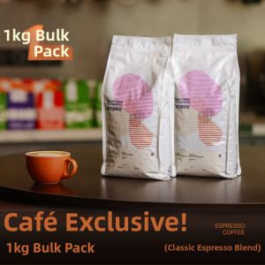 FISHER COFFEE | Hỗn Hợp Cà Phê Ý Cho Latte 1kg