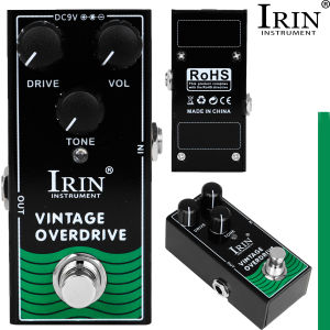 IRIN | IRIN RF‑01 Electric Guitar Effect Pedal Vintage Overdrive Monoblock Effect True Bypass for Guitar Practice Performance Parts