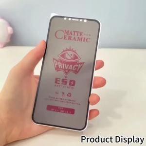 1-3Pcs Matte Ceramic Privacy Screen Protector For Xiaomi Mi 11T Pro Xiaomi Mi 11T Full Coverage Anti Spy Anti-Scratch Film