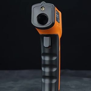 juan juan | Non-Contact Digital Infrared Thermometer Laser Termometro High-Precision Temperature Gauge for Industrial And Home Use -50~400℃