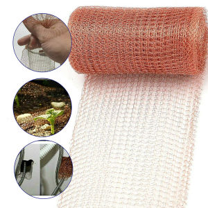 3/6m Pure Copper Soffit Mesh Anti-snail Rat Rodent Slug Snail Control Blocker Netting Protceted Plant