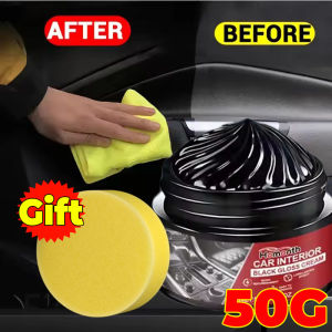 Car Plastic Repair Cream Auto Interior Panel Renewal Wax Coating Leather Plastic Rubber Polish Repair Auto Reconditioning Cream Care Kit