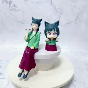 Bandai | Anime The Apothecary Diaries Figure 17cm Maomi Action Figural Pvc Model Kawaii Car Decoration Doll Children Toys Christmas Gifts