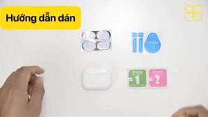 Miếng dán chống bẩn airpod chống bụi bảo vệ tai nghe 1/2/3/4/Pro/Pro 2 I 88Mobile