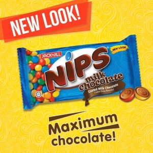 35~70G JACK N JILL NIPS PEANUT HALAL COKLAT KACANG
