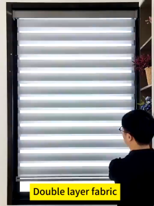 Korean Venetians Duo Roller Blinds for Living Room Bed Room Office Blinds Window Curtain