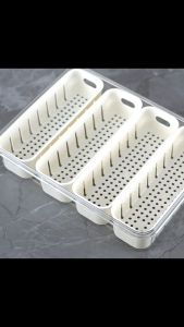 กล่องเก็บอาหาร กล่องใส กล่องผัก ระบายน้ํา พร้อมฝาปิด ปิดผนึก รักษาความสด