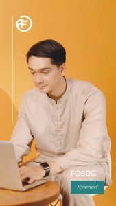 Fobdg Baju Koko Setelan Bariyah Narumi Lengan Panjang Tersedia 3 Warna Motif Polos