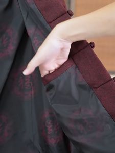 daidai (Ready Stock) Man Men Tang Suit Samfu Tangsuit Chinese CNY Traditional Long Sleeve 男士唐装春秋长袖中式古装汉服上衣中国风中山装袖盘扣男装