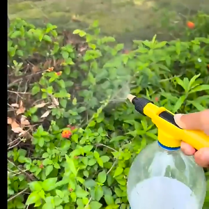 หัวกระบอกฉีดน้ำแรงดันสูง กระบอกฉีดน้ำ สามารถใส่กับขวดน้ำอัดลมได้ หัวสเปรย์หัวฉีดสวนเครื่องมือรดน้ํา