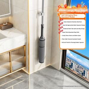 Aige | Hand-free Self-Wringing All-in-One Rotational Water-Absorbing Mop