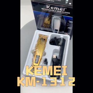 Kemei KM-1312  KM-1698 Men Hair Clipper Hot Groomers Trimmers USB Connector Electric LED Screen Display li-on Battery