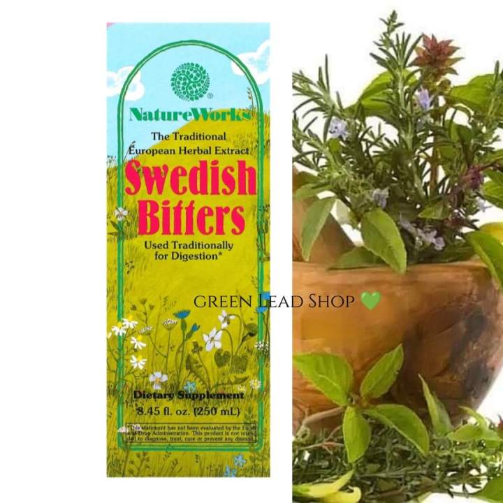 [PROMOTION 🔥]Nature's Way NatureWorks, Swedish Bitters 100ml /250 ml[Expiry date 1/2028] Lazada