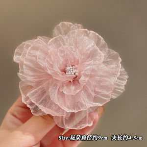 Traditional Chinese Style Hair Accessories for Girls Floral Hairpins Side Clips Childrens Hair Decorations Hanfu Headwear