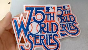 75TH World Series Embroidery Logo Patch