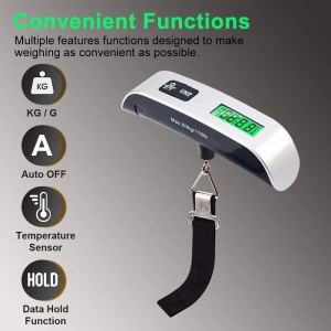 k-9 thick handle portable electronic scale luggage scale high precision electronic gram scale⚡PH deliveryIn stock⚡