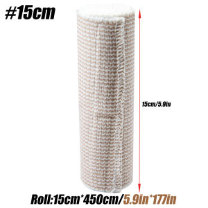 1 Roll Premium Elastic Bandage WrapLatex Free Compression Bandage Wrap with Self-Closure Support & First Aid for Sports