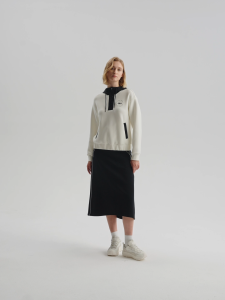 FILA CORE LIFESTYLE WHITE Womens Hoodie (White)