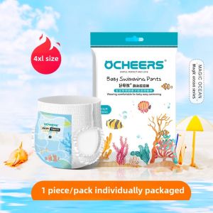 20 Pieces Swimming Diapers Baby Waterproof Infant Swimming Trunks Newborn Disposable Small-Month Swimming Trunks Baby Diapers
