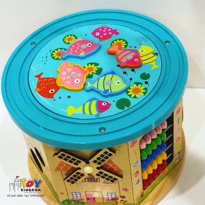 Đồ Chơi Giáo Dục Đa Năng 8in1 Ếch Toykingdom - Phát Triển Trí Tuệ Cho Bé - Đồ Chơi Cho Bé