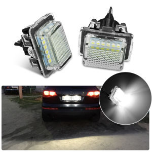 2X For Benz for Mercedes C-Class W204 S-Class W221 E-Class W212 License Plate Light LED License Number Lamp Canbus