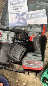 Máy Siết Bulong KAMPRO K360NM Không Chổi Than Đầu 1/2 Lực Siết 360N Bảo Hành 6 Tháng