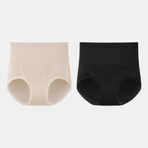 B&C.Room | High Waist Womens Underwear Modal Slimming Thin Silk Triangle Pants Seamless Comfortable Innerwear Abdomen Lifting Butt Shaping