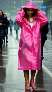 Jas Hujan Bagus - Merah