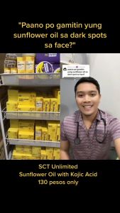 SCT Unlimited Sunflower Variation Skin Care Products (Sunflower Oil Sunflower Serum Sunflower Lotion Sunflower Soap