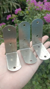 Ke góc vuông Inox 201 dày 1.5mm - 7.5x6x3 cm – Cố định góc chắc chắn sáng bền đẹp Lắp Đặt Nội Thất Chắc Chắn