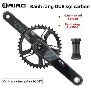 RiRD | Bộ Đùi Đạp MTB Carbon Nguyên Khối Direct Mount Có Đồng Hồ Đo Công Suất