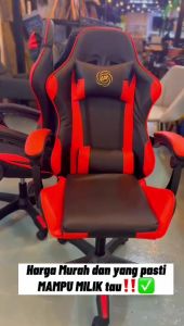 KENZZO T-REX SERIES Gaming Chair Height Adjustable Reclining E-Sports Gaming Chair With Ergonomic Backrest