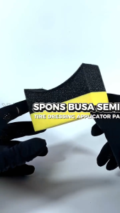 Tyre Applicator Foam Pad Busa Semir Ban Aplikator Semir Ban Mobil Wax & Polishing Ban