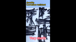 Weedmat Nail 11cm/16cm/U-type Ground Cover Nails Grass Control Black Farm Nails