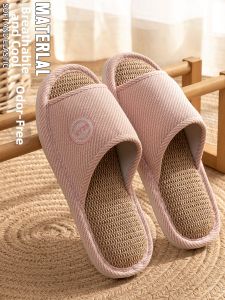 TZLDN | Deodorizing Silent Sweat Absorbing Linen Slippers