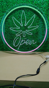 ป้ายไฟนีออน ป้ายไฟ OPEN ไฟประดับตกแต่ง ป้ายไฟสำรับตกแต่งหน้าร้าน