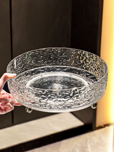 Mặt Bàn Xoay Sang Trọng Bằng PET Bền Bỉ Cho Phòng Khách Đĩa Đựng Trái Cây Đĩa Đựng Kẹo Đĩa Đựng Đồ Ăn Nhẹ Đồ Dùng Nhà Bếp