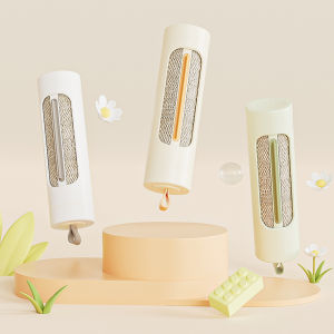 Portable two-way electrostatic lint removal brush coat lint sticker electrostatic lint removal brush