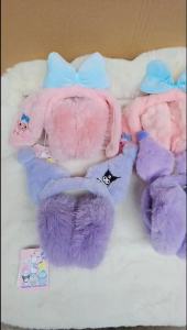 Bịt tai giữ ấm mùa đông kuromi trên 2 tuổi chụp tai giữ ấm cho bé tai nghe giữ ấm MINK BABY