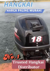 (PROMOSI BESAR) HANGKAI 6HP 2-STROKE Long / Short Shaft Boat Motor Outboard / TRUSTED SELLER