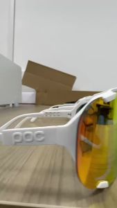 2026 POC Devour Cycling Glasses - MTB/Road Bike Windproof Goggles W/Prescription Insert UV400 Sport Eyewear