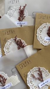 Blooming Your Days: Aesthetic A6 Amplop Vintage Transparan