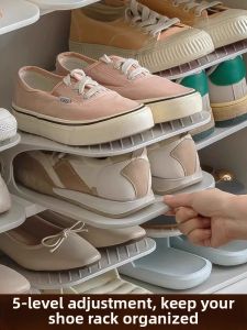 Loolecondera | Adjustable Double Layer Shoe Organizer