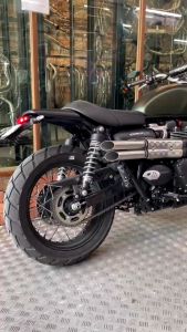 Project79 Exhaust Triumph Scrambler 900 Piping Slip on Stainless Steel Muffler Ekzos Motor Accessories SCRAMBLER900