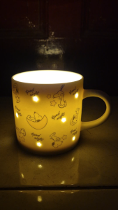 Snoopy ceramic mug (good night - star)