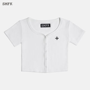 SMFK | Embroidered Retro T-Shirt