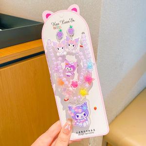 Vòng Cổ Tai Nghe Kurokos Birthday Glowing Bracelet Gift Box Little Girl Melody Ring Childrens Accessories Cartoon Style