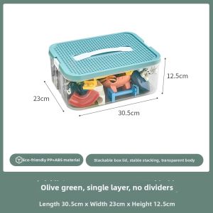 Multilayer Sorting and Categorizing Toy Storage Box